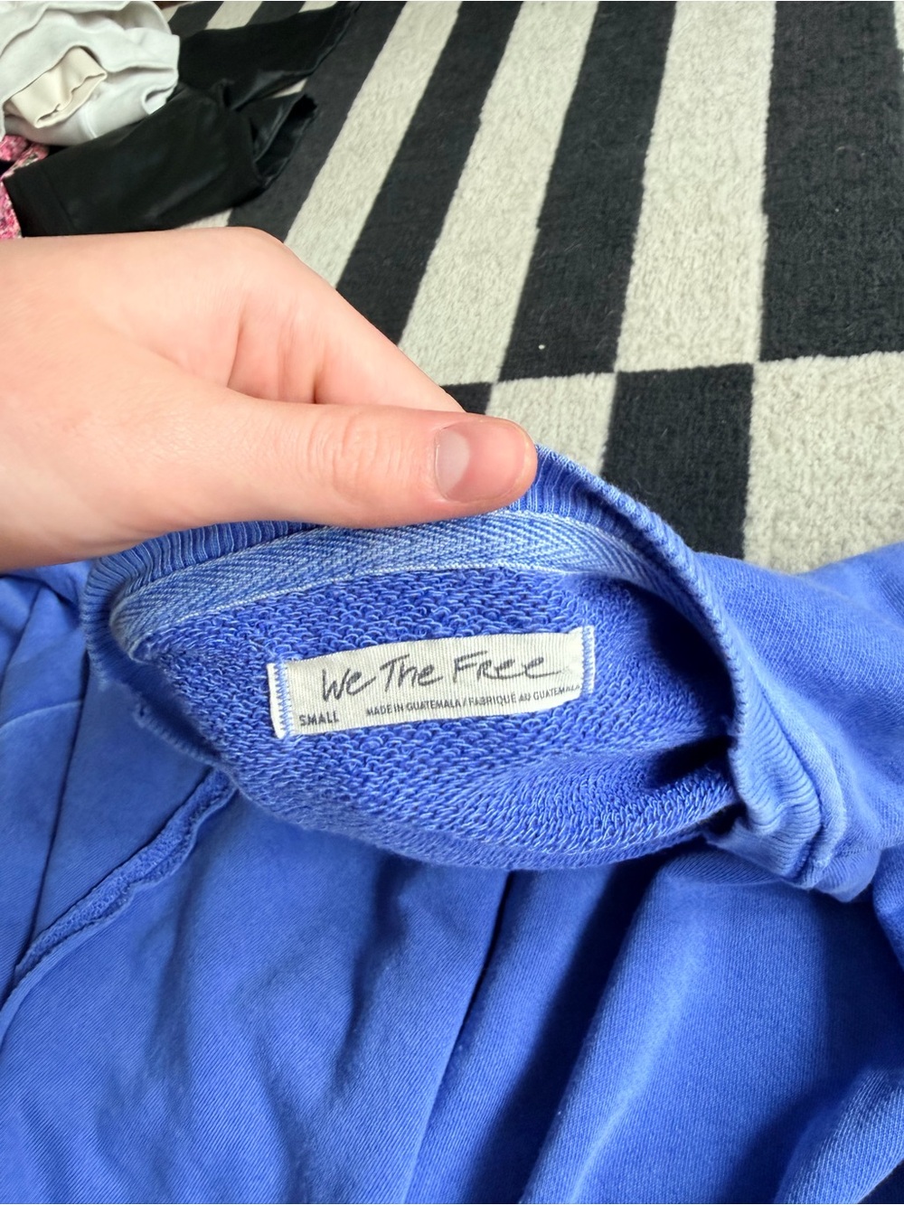 We The Free Periwinkle Blue Crewneck Sweatshirt - Picture 2 of 2